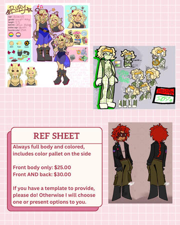 ref sheet